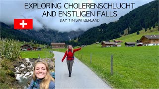 Exploring Cholerenschlucht and Engstligen Falls  Day 1 in Switzerland [upl. by Terpstra]