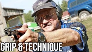 How to shoot a Pistol with world champion shooter Jerry Miculek [upl. by Petrine]