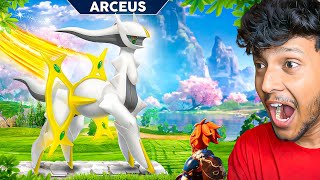 FINALLY I CAPTURED THE GOD OF ALL POKEMON  ARCEUS 🔥 PALWORLD [upl. by Ondine]