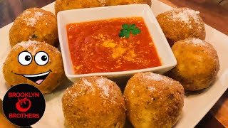 Arancini Recipe A Delicious and Easy Way to Bring Italy to Your Home [upl. by Ednalrim]