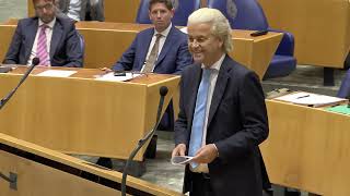 Geert Wilders over wachtgeld Frans Timmermans [upl. by Tacita462]