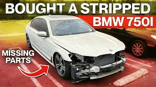 BOUGHT A STRIPPED NEW 2019 BMW 750I FROM THE AUCTION FOR CHEAP [upl. by Aitra]