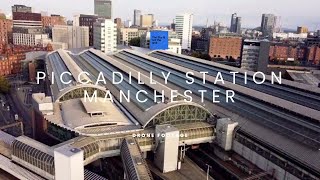 Above Piccadilly station and Mayfield depot Manchester [upl. by Mady63]