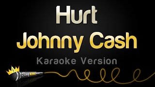 Johnny Cash  Hurt Karaoke Version [upl. by Naenaj]