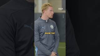 Kevin De Bruyne FUMES about his new PACE RATING 😂 shorts football soccer [upl. by Soma77]