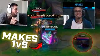 MAKES vs PAIN GAMING MELHORES MOMENTOS do LOL [upl. by Harbot]