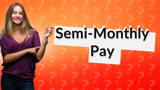 How do I create a semimonthly pay schedule [upl. by Fernald]