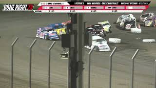 Davenport Speedway 42123 Done Right TVs Race of the Week [upl. by Brigitta]