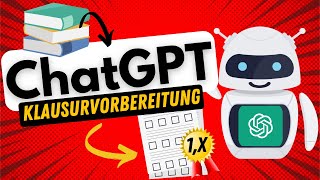 Lernen mit ChatGPT 7 Ideen für eine Klausurvorbereitung mit 1X Garantie 📚🤖 [upl. by Valry519]