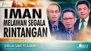 IMAN MELAWAN SEGALA RINTANGAN  Diskusi Pelajaran Sekolah Sabat [upl. by Tips]