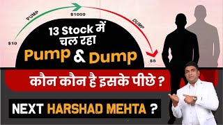 13 Stock में चल रहा Pump amp Dump  कौन कौन है इसके पीछे  NEXT HARSHAD MEHTA   Stock market scam [upl. by Elvera]