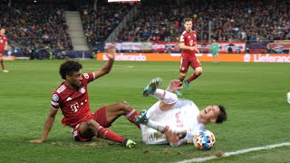 Coman takes revenge after getting hit in the balls [upl. by Ylyl]