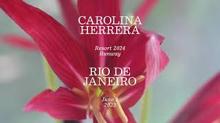 Carolina Herrera Resort 2024 Teaser [upl. by Airitak]