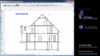 Projekte Erzeugen von 2D amp 3D Schnitten im VA HausDesigner  VA 3D CAD TUTORIAL DEUTSCH [upl. by Archibold181]