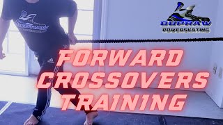 Forward Crossovers Training Hockey Off Ice to Add More Power [upl. by Juanne]