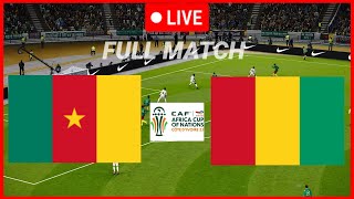 🔴LIVE Cameron vs Guinea  Africa Cup of Nations 2024 Full Match Today Highlight amp Goals [upl. by Nimrak]