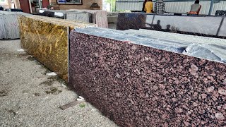 Top 25 Colours Granite price list Granite wholesale price in India [upl. by Aimek]