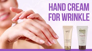 5 Best Hand Cream for AntiAging  For Wrinkles amp Fine Lines [upl. by Bowen]