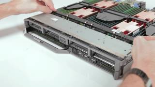 PowerEdge M820  Hard Drive Backplane [upl. by Acinnod]