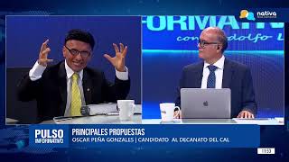 OSCAR PEÑA GONZALES candidato al decanato del Colegio de Abogados de Lima [upl. by Denver399]