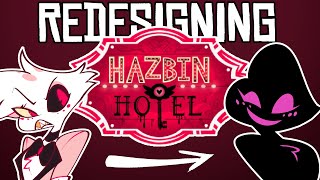 REDESIGNING HAZBIN HOTEL CAST [upl. by Vincenz152]