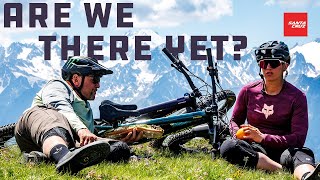 Santa Cruz Hightower  Are we there yet ft Steve Peat and Nina Hoffmann [upl. by Aracal]