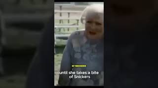 Betty Whites Hilarious Snickers Super Bowl Ad [upl. by Romina991]