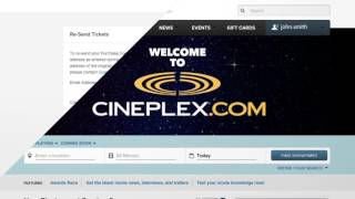 Cineplexcom ReSendingTickets [upl. by Maible286]