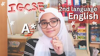 How to get an A in IGCSE ENGLISH SECOND LANGUAGE 0510 0511 [upl. by Barcroft]