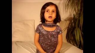 Maryam 3 yrs reciting Surah AshShams amp Surah AlBalad [upl. by Yelir221]