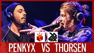 PENKYX vs THORSEN  Grand Beatbox LOOPSTATION Battle 2017  14 Final [upl. by Alrak]