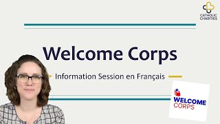 Welcome Corps Info Session en Français US Refugee Sponsorship [upl. by Essila]