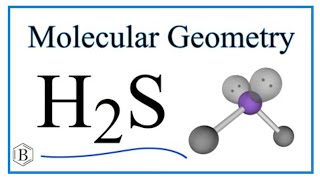 H2S Hydrogen sulfide Molecular Geometry Bond Angles [upl. by Nwavahs529]