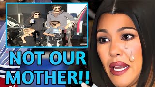 NOT OUR MOTHER Kourtney K In TEARS As Mason Penelope And Reign Disick DISOWN And DENY Her [upl. by Ihsar170]