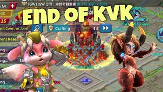 Lords Mobile  Lets burn some castles on KVK Last hours of KVK on Feng account [upl. by Nannarb922]