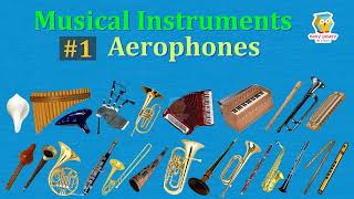 Aerophones 26 Musical Instruments with Pictures amp Sounds  Ethnographic Classification viral [upl. by Sloan212]