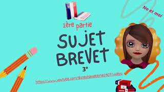 Sujet brevet No et moi [upl. by Shepherd456]