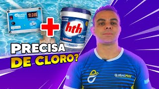 IONIZADOR DE PISCINA  Qual a real função Elimina o uso do cloro [upl. by Kempe940]