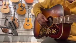 Epiphone Masterbilt Frontier 大師級（邊境）雲杉楓木全單民謠吉他 謝維倫 編曲 陳奕迅聖誕結 Shure MV51錄音 [upl. by Gaskin]