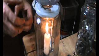 como hacer un farol casero de vela  2ª parte   how to make a candle lantern home [upl. by Leonora894]