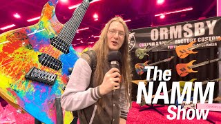 Ormsby Guitars NAMM 2023 [upl. by Dercy]