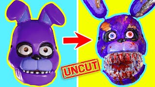 Repainting Cheap Bonnie Mask from Five Nights At Freddys [upl. by Melgar]