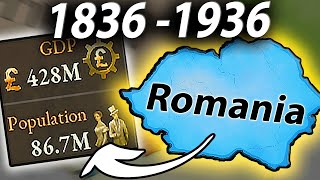 Forming the RICHEST Nation in Victoria 3 Romania Complete Movie [upl. by Arabeila322]