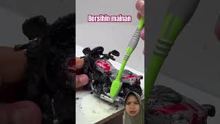 automobile satisfying smartphone toys experiment wash washing trendingshorts cleaning [upl. by Atiuqel]