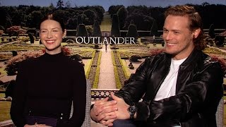 Outlanders Sam Heughan and Caitriona Balfe Play IfThen [upl. by Hallagan171]