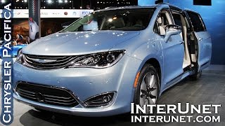 2017 Chrysler Pacifica  new hybridelectric minivan [upl. by Nonnaehr]