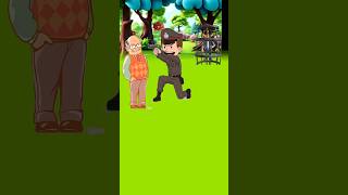 Police 👮 को उल्टा जेल मे बंद कर दिया 😱 shorts cartoon newvideo [upl. by Leffen]