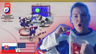 Príprava na MS v hokeji 2024  Slovensko  USA [upl. by Richey94]