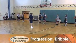 Basketball Footwork and Dribbling Drill  How To Develop Body Control With Bob Bigelow [upl. by Meuser]