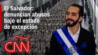 El Salvador Un informe denuncia abusos bajo el estado de excepción establecido por Bukele [upl. by Anod]